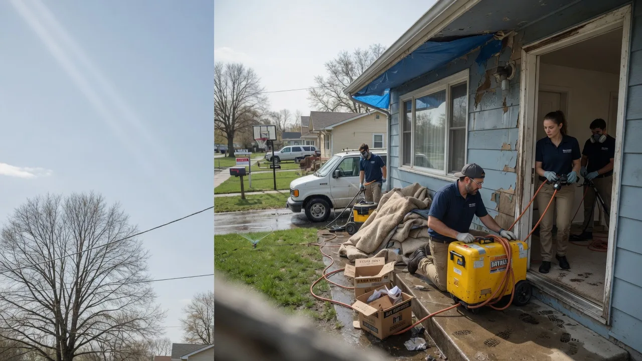 Basement Flood Cleanup in Deer Park, WI near me